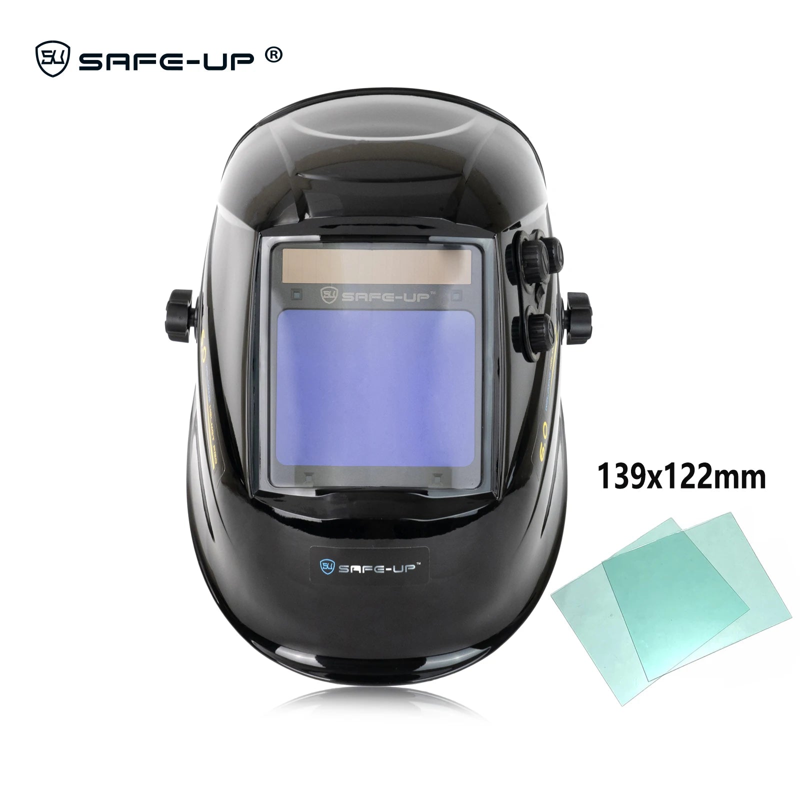 SAFE-UP MIG MAG TIG TRUE Color 4 Sensors Solar Cell Powered Auto Darkening Welding Helmet Welding Mask for Welder Machine