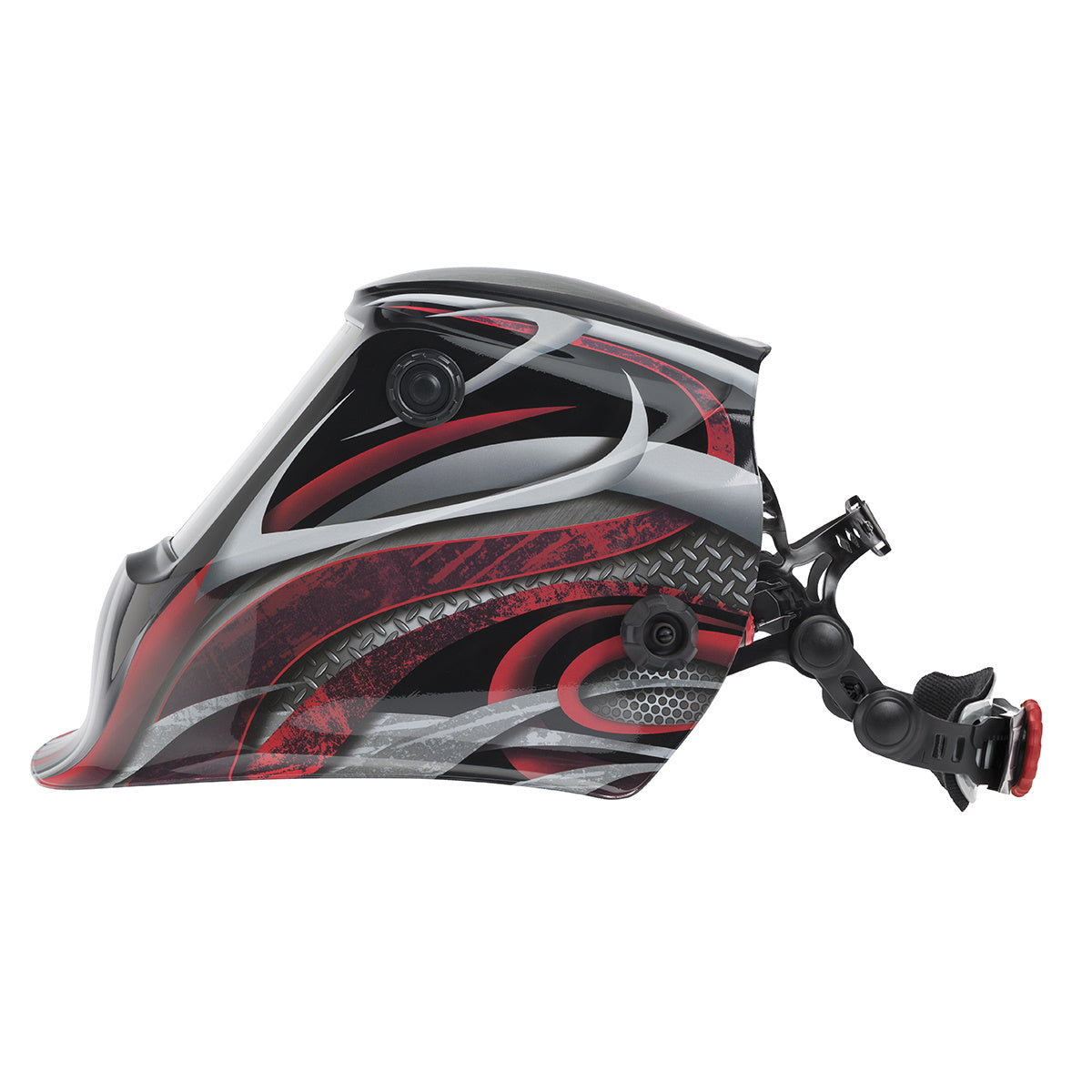 Lincoln Viking 3350 Series Twisted Metal Auto Darkening Welding Helmet (K3248-4)