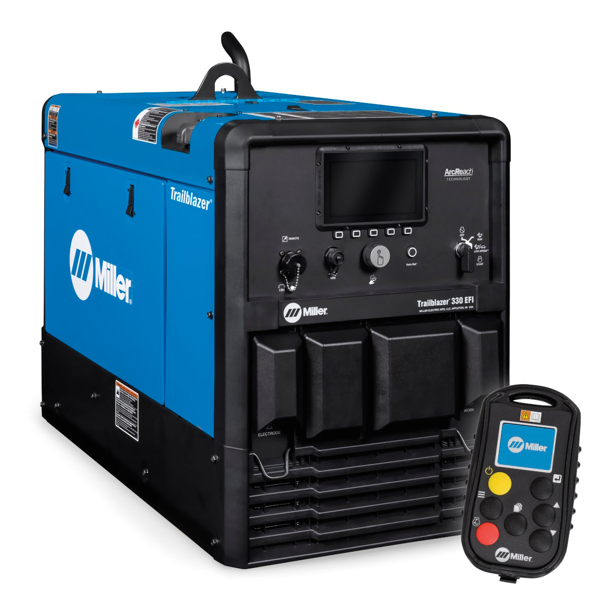 Miller Trailblazer 330 EFI Welder/Generator w/Excel Power, WIC, Polarity Reversing - 907832006