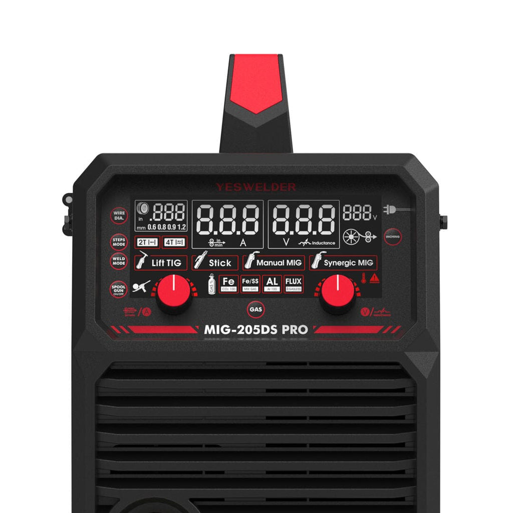 MIG-205DS-Pro Multi-Process MIG Aluminum Welder