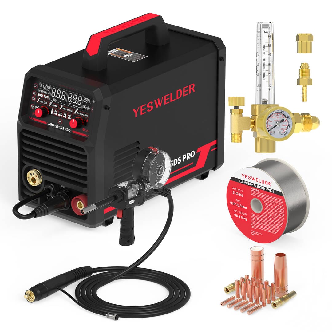 MIG-205DS-Pro Multi-Process MIG Aluminum Welder