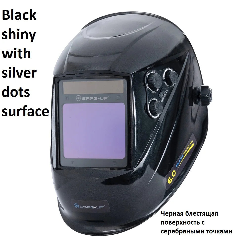 SAFE-UP MIG MAG TIG TRUE Color 4 Sensors Solar Cell Powered Auto Darkening Welding Helmet Welding Mask for Welder Machine