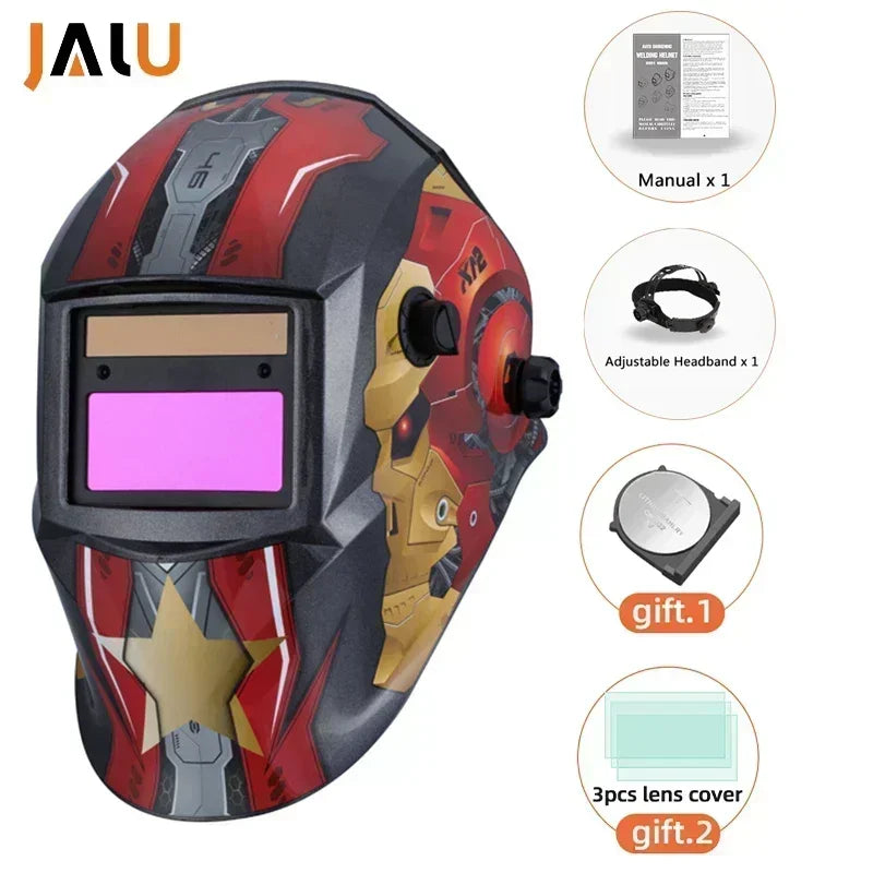 Welding Helmet Protection Soudure Mascara Soldar 1112 Gafas Para Soldar Automáticas Welding Glasses  Auto Darkening Welder Mask