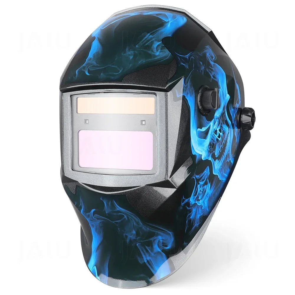 DIN16 Welder Protecive Helmet Mask adjusted Band Welding Mask Helmet 1/25000s Auto Darkening mascara fotosencible para soldar