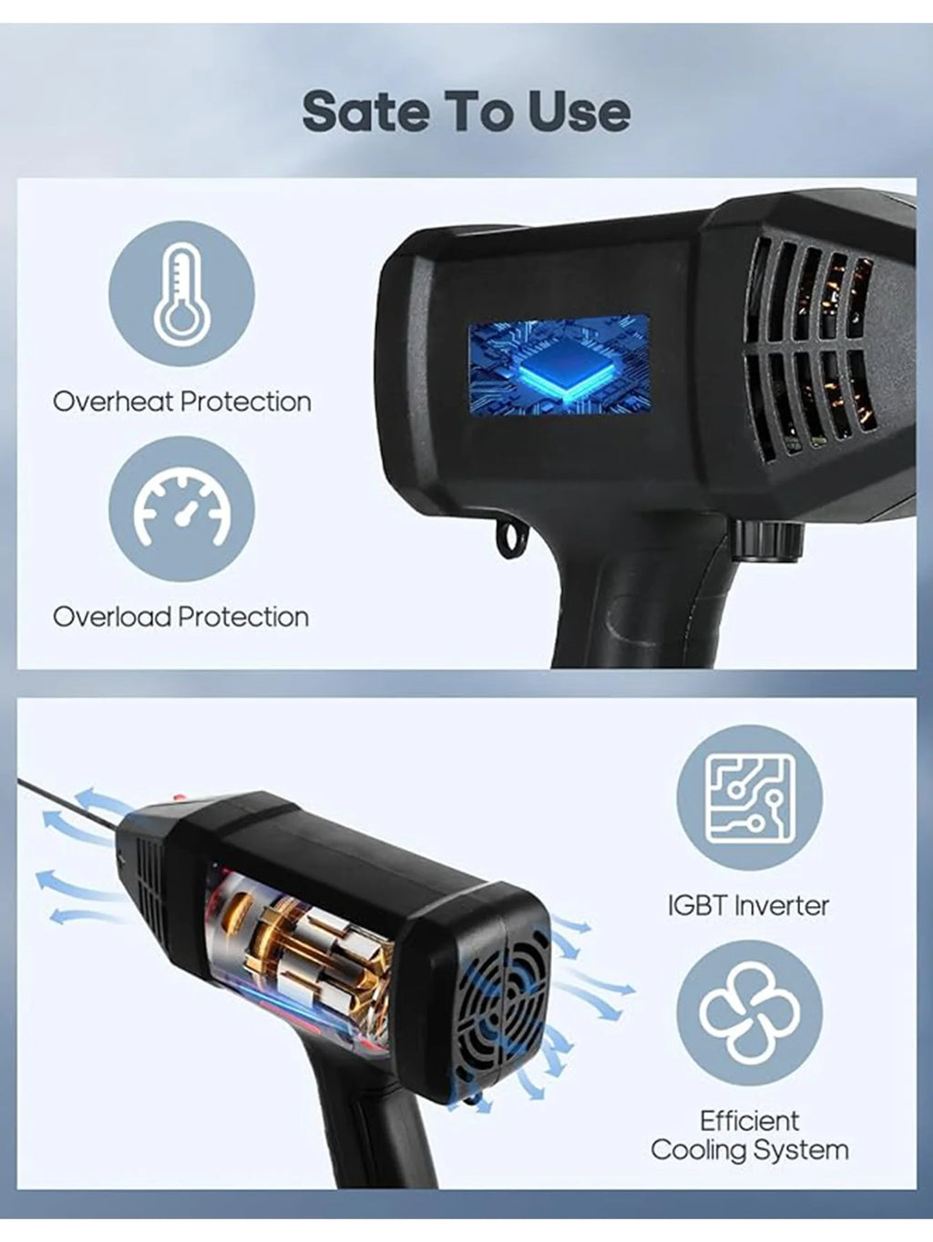 Handheld Welder Machine 110V Portable ARC Welding Machine 20-200Amp Digital Display IGBT Inverter With Welding Tool Set,Folding