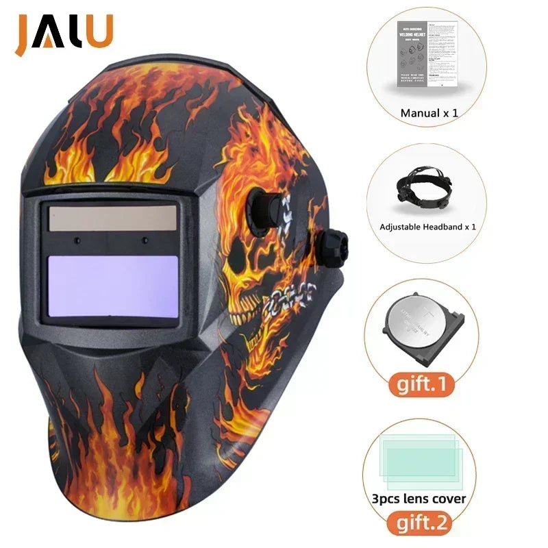Welding Helmet Protection Soudure Mascara Soldar 1112 Gafas Para Soldar Automáticas Welding Glasses  Auto Darkening Welder Mask