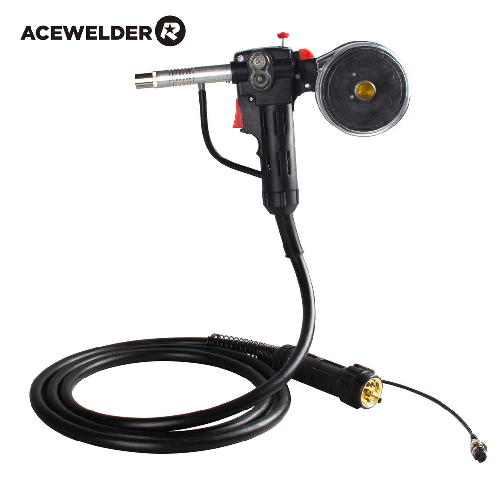 ACEWELDER 200A Aluminum MlG Welder With Pulse Gas MlG Gasless MIG Stick Lift TlG Spot Weld Welder 110/220V