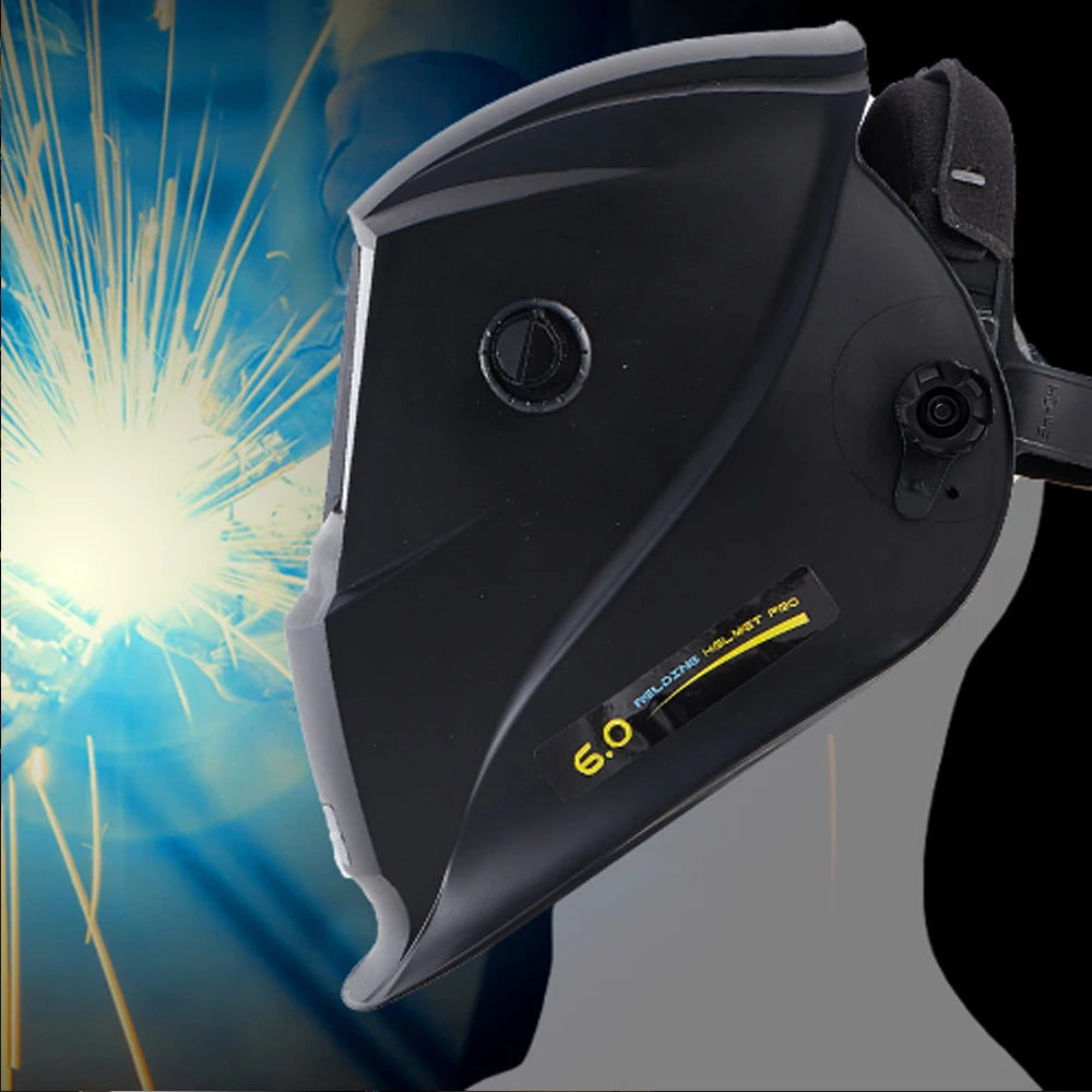SAFEUP Welding Mask Auto Darkening Welding Helmet for Welder Machine Grind Cut Automatic Weld Tools