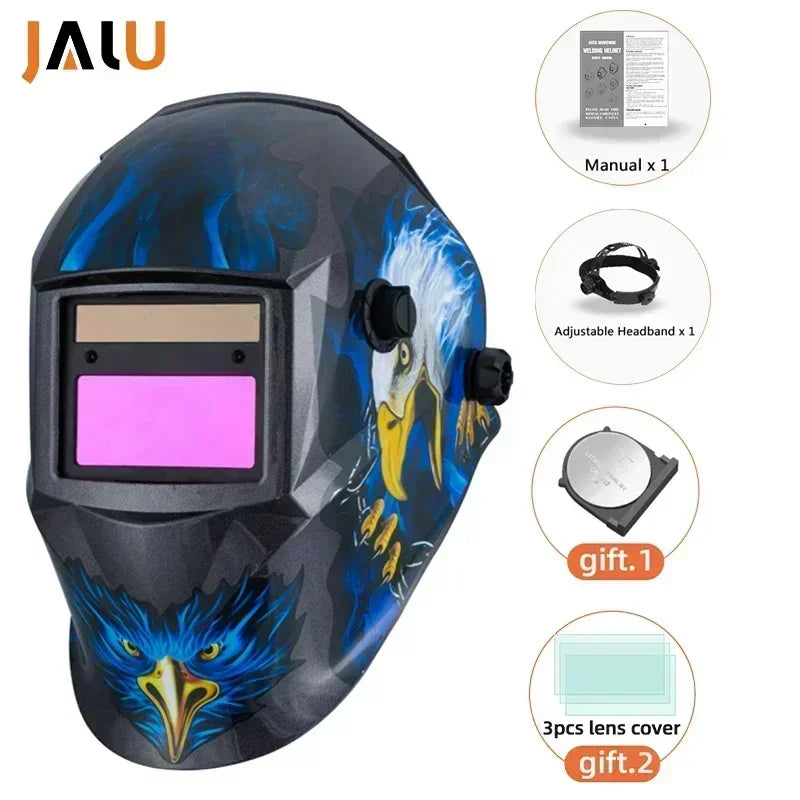 Welding Helmet Protection Soudure Mascara Soldar 1112 Gafas Para Soldar Automáticas Welding Glasses  Auto Darkening Welder Mask