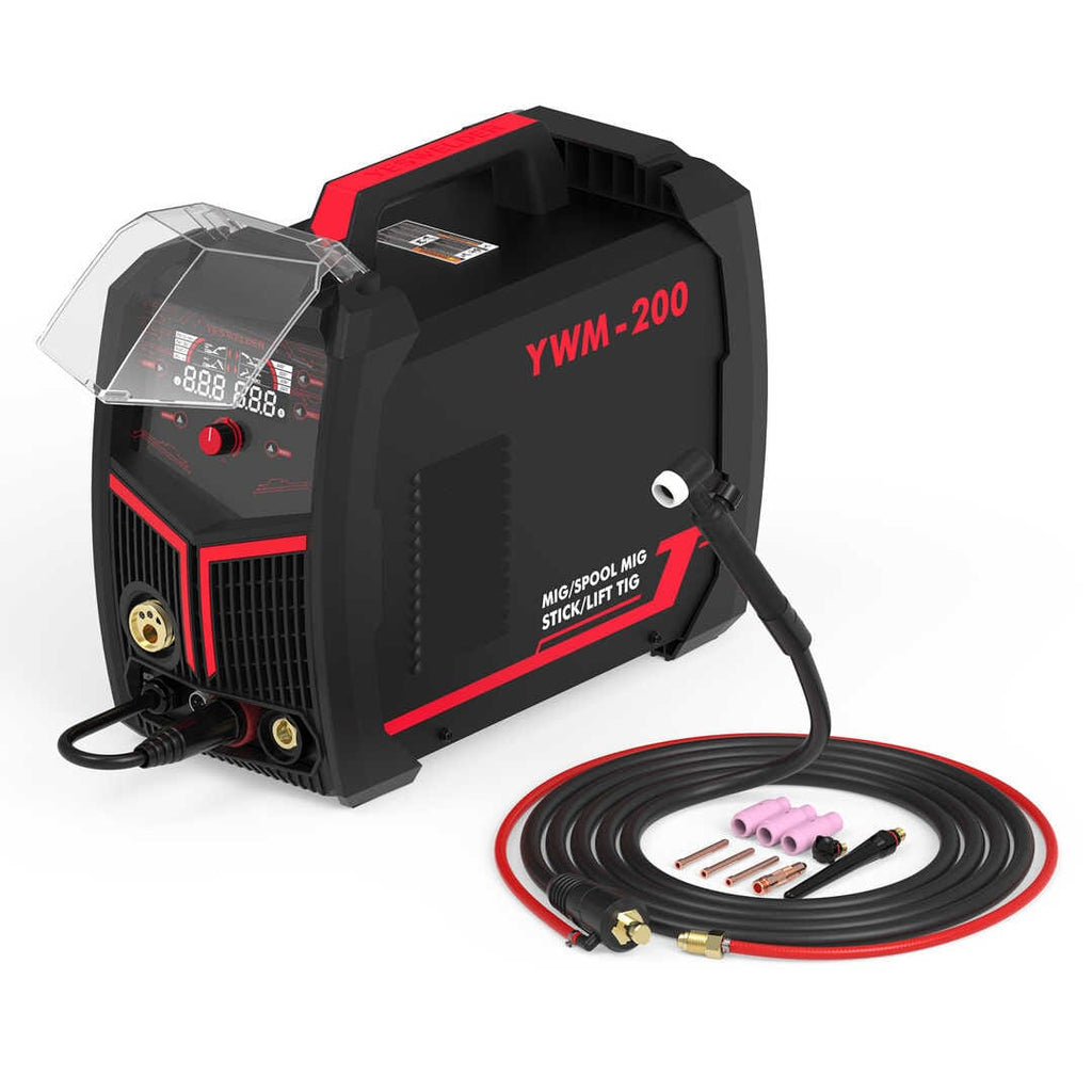 YWM-200 4-in-1 Multi-Process Aluminum MIG Welder