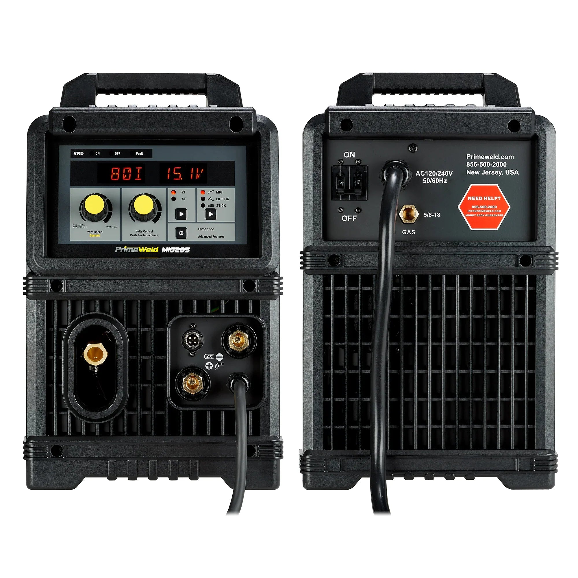 PrimeWeld MIG285 285-Amp MIG Welder Updated